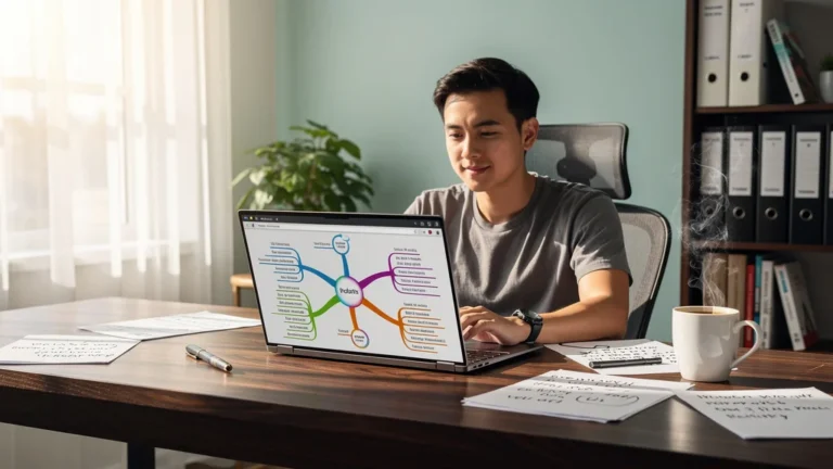 Test d'un outil de mindmapping Xmind pour clarifier mes idées de projet sans confusion
