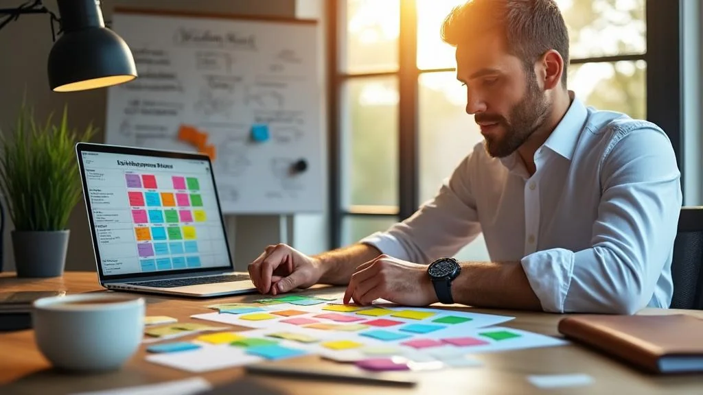 Test de la technique Eisenhower tirée d'un ouvrage sur la priorisation